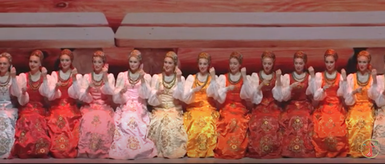Хороводный танец "Прялица" Ансамбль Берёзка / Beriozka "Prialitsa" смотреть онлайн