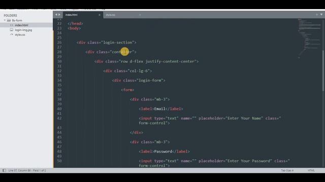 How to make Bootstrap Login form - with source code смотреть онлайн