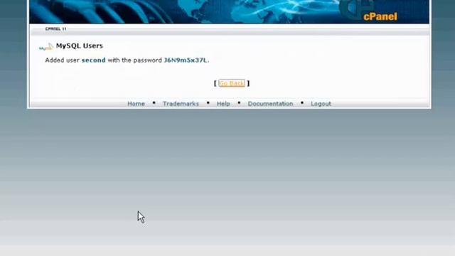cPanel - My SQL - Vision-Hosting.co.uk смотреть онлайн