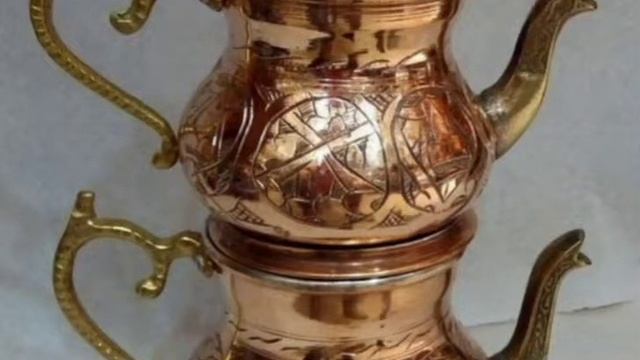 Turkish kettle and cups смотреть онлайн