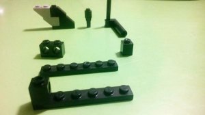 как сделать простой, стреляющий LEGO пистолет