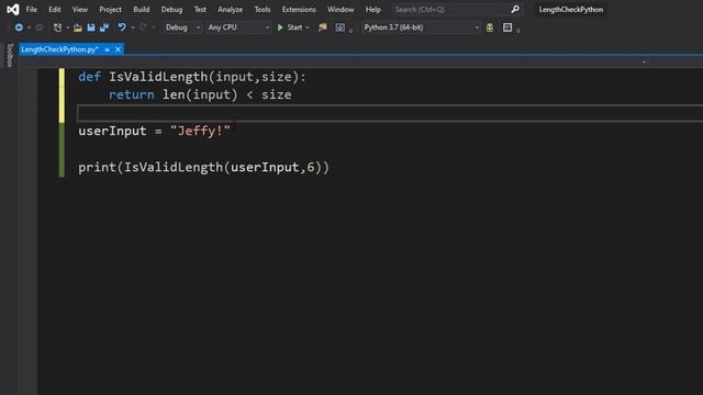 Python Validation: Length Check Tutorial (Part 2) смотреть онлайн