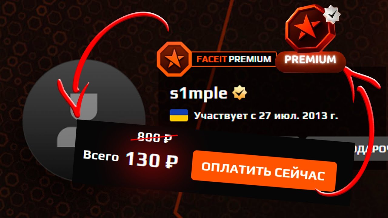 КАК КУПИТЬ FACEIT PREMIUM за 130 РУБЛЕЙ (650 ТЕНГЕ) в 2024 ГОДУ | CS2 смотреть онлайн