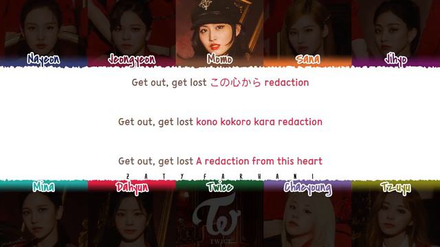 TWICE PERFECT WORLD COLOR CODED LYRICS смотреть онлайн