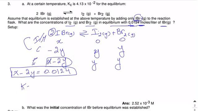 Chemistry AP Chemical equilibrium Worksheet Practice. смотреть онлайн