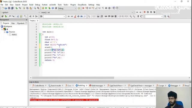 C Programming For Beginners | Learn C Programming | Recode Guru | Malayalam | String| Char| смотреть онлайн