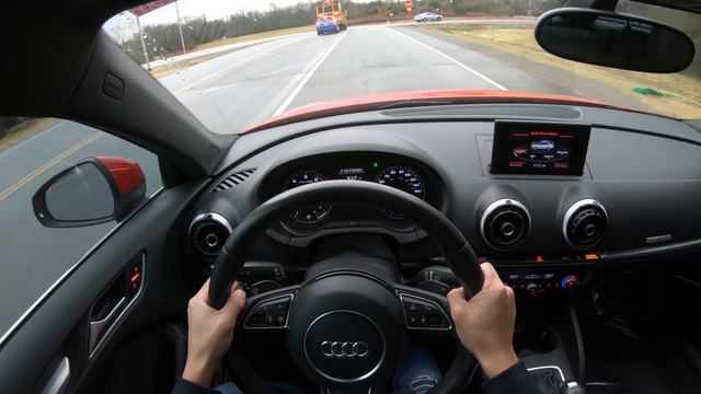 POV: 2015 RED AUDI A3 2.0 QUATTRO 220 HP AND 258 LB. LBS смотреть онлайн