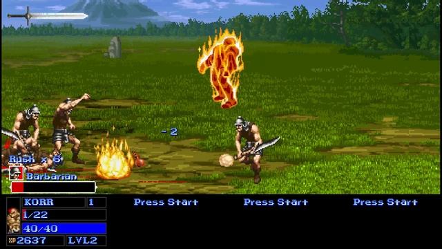 The Legend of Korr - Retro Side Scrolling Beat 'Em Up Starring Weaponlord's Korr смотреть онлайн