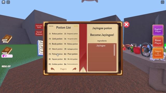 All 154 Spells in Wacky Wizards! (All Potion Book Recipes + Ingredients) [ROBLOX] смотреть онлайн