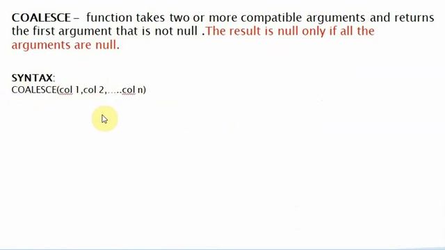 Working with Nulls in Oracle смотреть онлайн