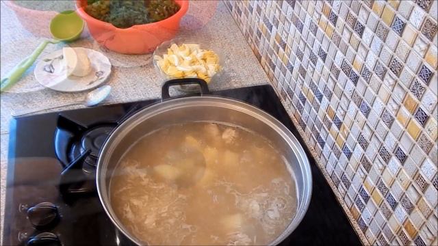 Зелёный БОРЩ с ЩАВЕЛЕМ! Летний, лёгкий, вкусный!