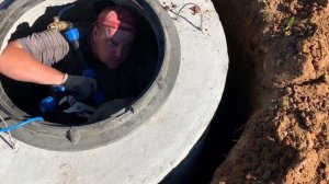 Кессон для скважины из бетонных колец | Обустройство скважины на воду