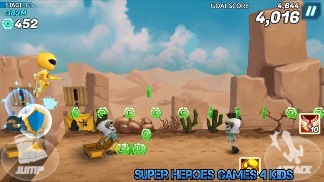 Power Rangers Dash (Saban) - Super Heroes Games 4 Kids смотреть онлайн
