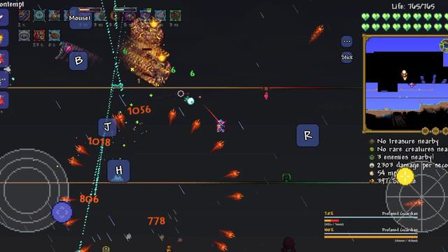 Terraria TModLoader mobile (Calamity Mod) - Revengeance Profaned Guardians смотреть онлайн