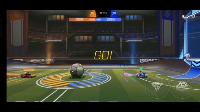 Rocket League Sideswipe Gameplay - Playing Without Using Boost🚀 | Unrivaled Super Hottie смотреть онлайн