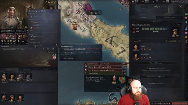 THE GREAT ROMAN SUCCESSION CRISIS! Crusader Kings 3 - Restoring the Roman Empire Campaign #8 смотреть онлайн