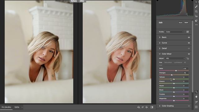 FILM LOOK COLOR GRADING PRESET - DNG & XMP - MOBILE & DESKTOP PRESET смотреть онлайн