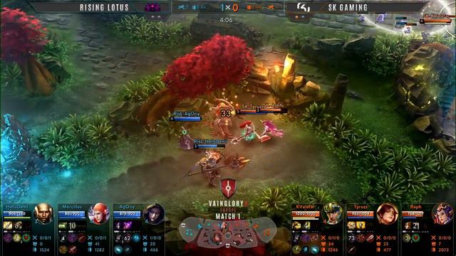 SK Gaming vs Rising Lotus - EU Vainglory8 Summer Season S1W2 смотреть онлайн