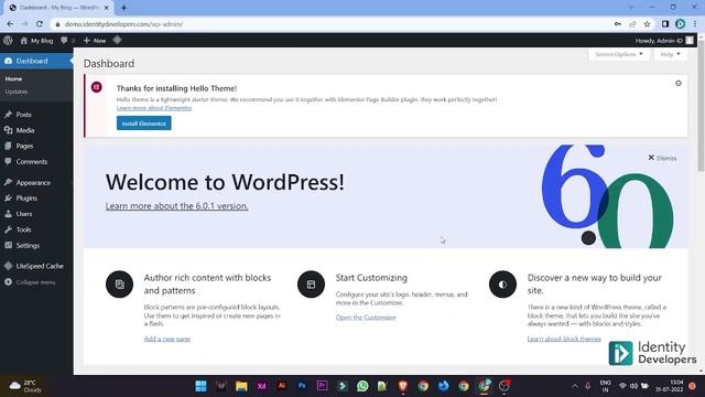 How to Change Site Title and Tagline in WordPress | Tamil смотреть онлайн