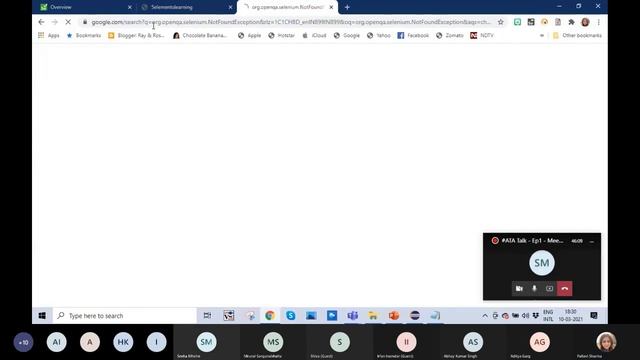 ATATALK Episode 1 : Selenium Exceptions by Pallavi Sharma смотреть онлайн