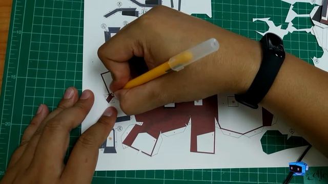 Sword Impulse Gundam Paper Model Part 2 смотреть онлайн
