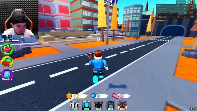 ИГРАЕМ В СКИБИДИ ТУАЛЕТ В РОБЛОКС! TOILET TOWER DEFENSE В ROBLOX смотреть онлайн