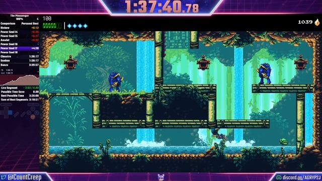 The Messenger - 100% in 3:15:17 Speedrun смотреть онлайн