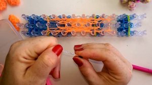 ОСЬМИНОГ из резинок 3D OCTOPUS Rainbow loom bands tutorial for kids DIY