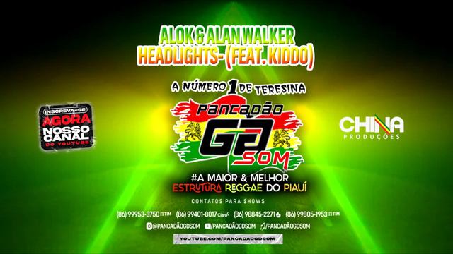Alok & Alan Walker - Headlights (feat. KIDDO) #ReggaeRemix 2022 @spacexincorp_
