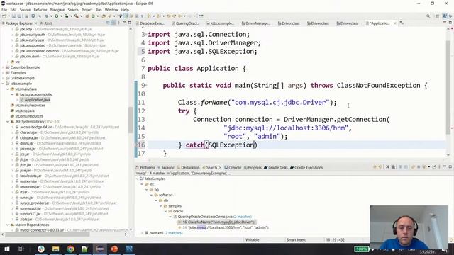 JDBC (част 1) смотреть онлайн