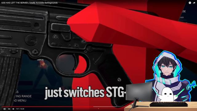 VTuber Reacts to TheRussianBadger: GOD HAS LEFT THE SERVER | Totally Accurate Battlegrounds смотреть онлайн