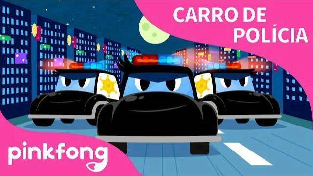 [Português]Canção carro de polícia | Canções de carro|@Pinkfong_Portuguese смотреть онлайн