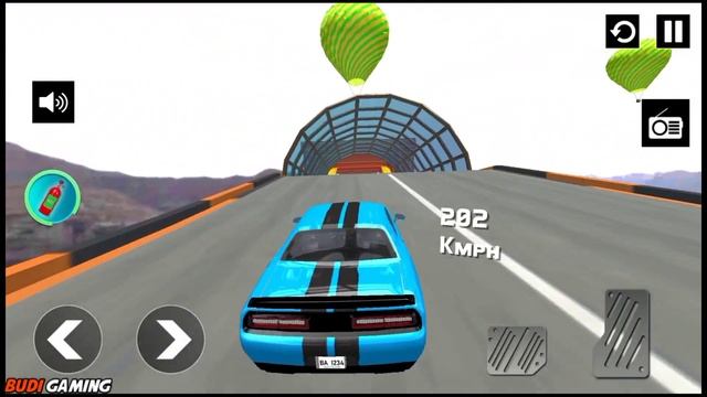 Crazy Police Car Stunt Game - Android Gameplay смотреть онлайн