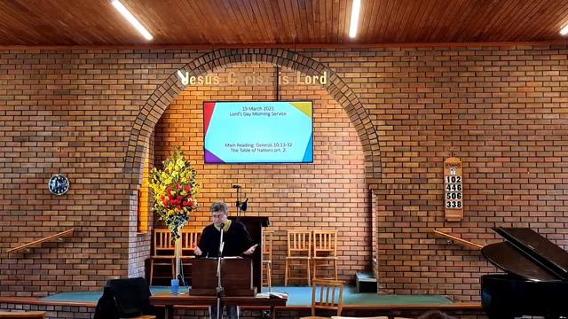 Genesis 10;13-32 The Table of Nations: Part 2 смотреть онлайн