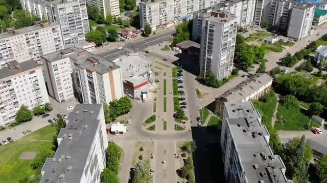 Рыбинск, съемка с квадрокоптера смотреть онлайн