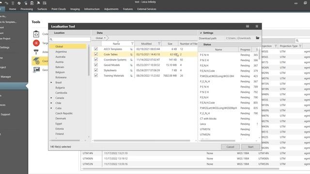 Leica Infinity Import Data With Image And Process From Leica GPS18i(Part1) смотреть онлайн