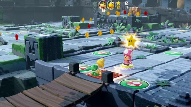 Super Mario Party Partner Party #33 Domino Ruins Treasure Hunt Daisy & Rosalina vs Bowser Jr & Koop смотреть онлайн