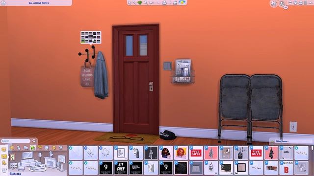 Athena & Kennedys Sims 4 Apartment/In home Salon Renovation смотреть онлайн