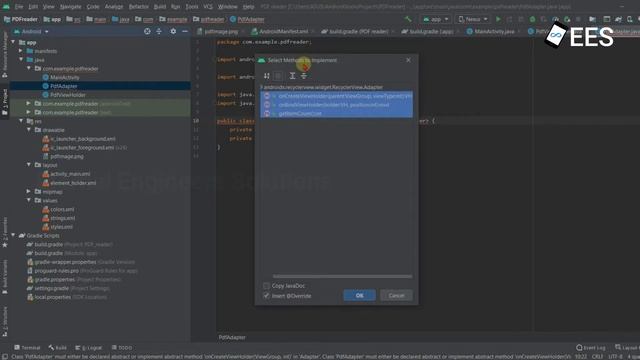 How to create PDF reader app in android studio in tamil Part 1 | PDF reader App development | EES смотреть онлайн