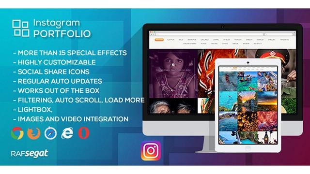 Instagram Portfolio - Wordpress Plugin | Codecanyon Scripts and Snippets смотреть онлайн
