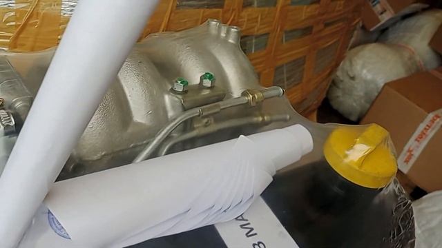 Отправка 2-х двигателей ТК "ПЭК" от 12.04.2022 смотреть онлайн