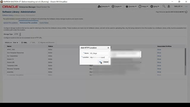 Import a File to the Oracle Enterprise Manager Cloud Control Software Library смотреть онлайн