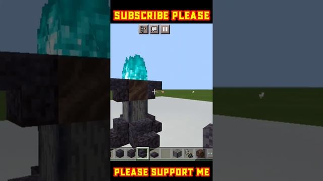 How To Make Blue Flame Light Lamp In Minecraft || #Shorts #Short #Roadto10K