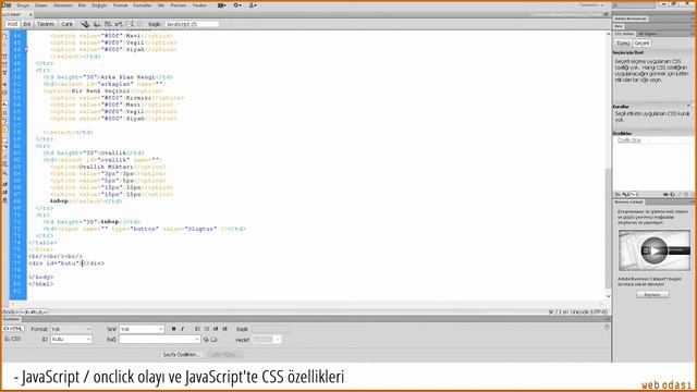 HTML/CSS/JS Dersleri - Ders 34 - Olaylar 2 смотреть онлайн