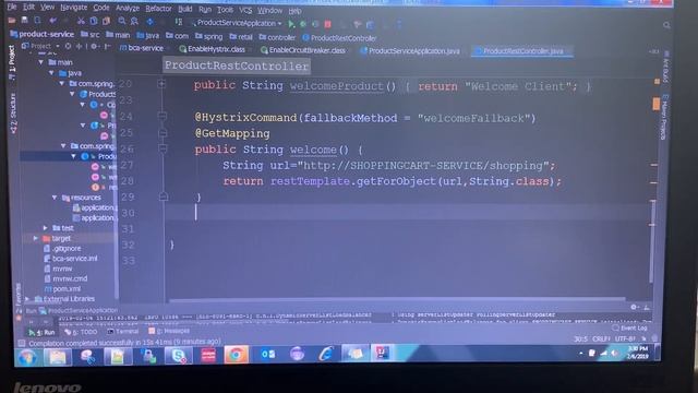 Part 8- microservice hystrix circuitbreaker मिक्रोसेर्विसेस हिंदी in Hindi By - Amit Goyal смотреть онлайн