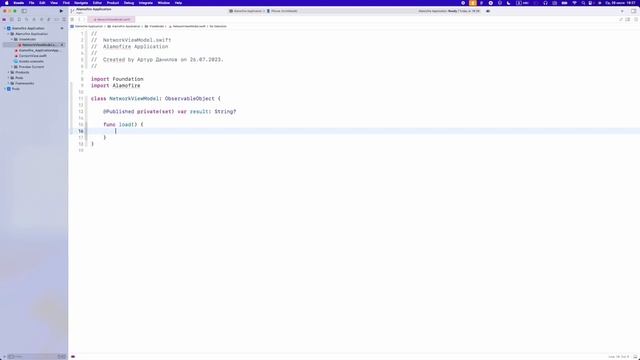 Интеграция Alamofire | Alamofire integration | Cocoa Pods | Swift | SwiftUI смотреть онлайн