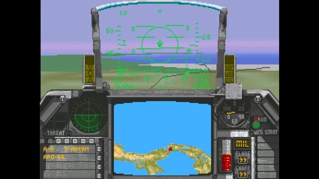 Falcon 3.0 gameplay #6, Panama, Short interception to kick things off. смотреть онлайн