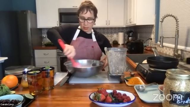 Vegan SOS-FREE Brunch: Oat Waffles with Fruit Sauce, Roasted Potatoes & Asparagus | with Carole Lev смотреть онлайн