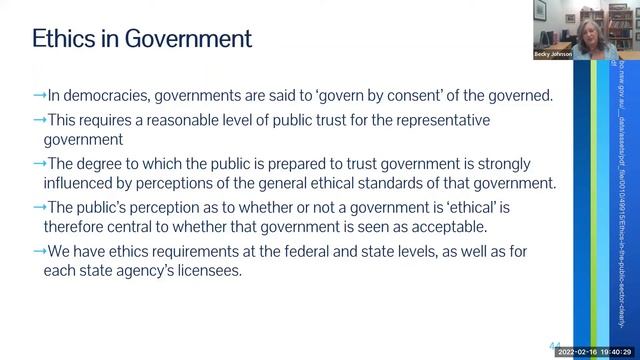 2022 Ethics Presentation for TBPG смотреть онлайн