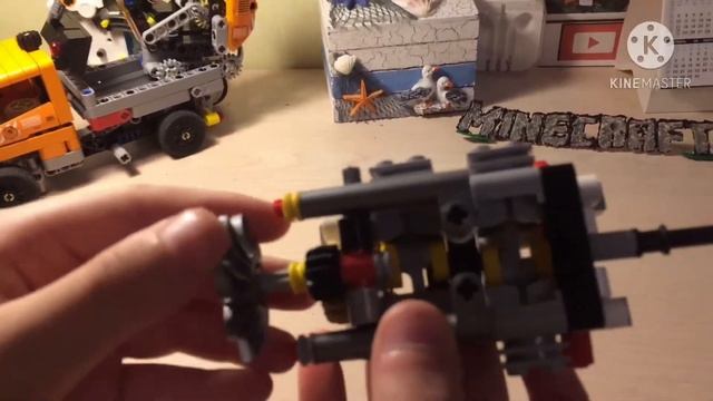 Обзор на Лего макет двигателя